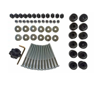 Rögzítő csavar készlet trambulin oszlophoz