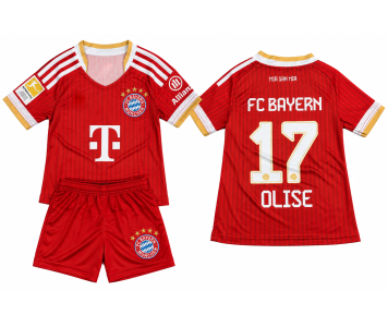Bayern M hazai  gyermek mezgarnitűra 2026/27 Olise felirattal
