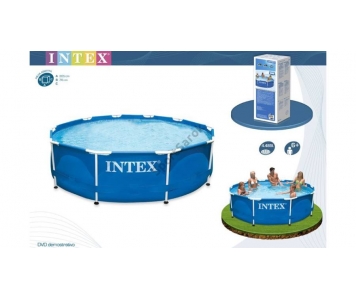 Intex fémvázas medence test