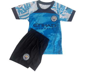 2022/2023 Manchester City váltó mezgarnitúra, Haaland felirattal 