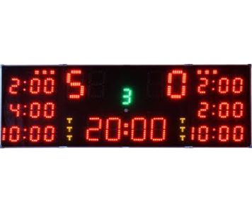 EREDMÉNYJELZŐ TÁBLA JÉGKORONG/FLOORBALL