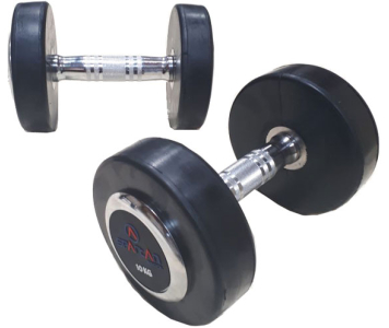 Profi súlyzó gumiborítással 12.5 kg