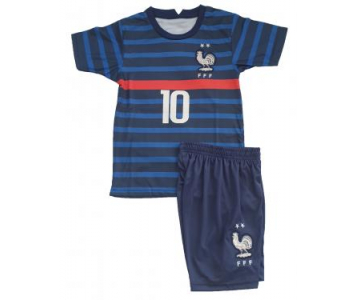 1=2 Francia válogatott hazai 2021-es EB mezgarnitúra Mbappe felirattal,  AJÁNDÉK EB SÁLLAL!