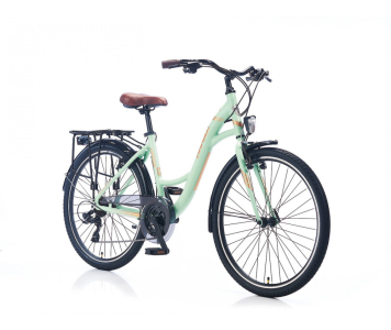 Corelli Glowie 28 könnyűvázas női trekking kerékpár 51 cm Menta