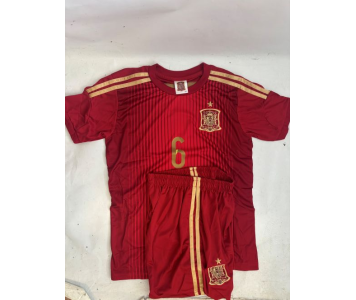 Spanyol válogatott Iniesta RETRO mezgarnitúra