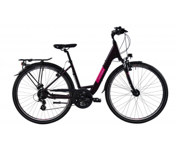 Victoria Trekking 2.7 Wave női trekking kerékpár Mattpadlizsán 51 cm