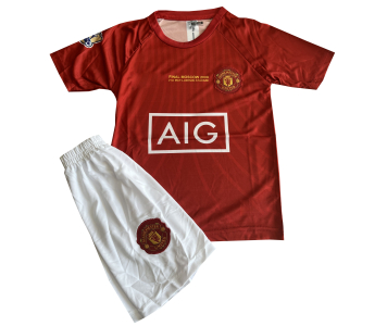 RETRO Ronaldo Manchester United gyerek szurkolói mezgarnitúra