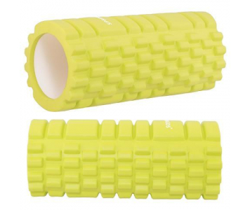 SMR masszázshenger, EVA hab, 33 cm hosszúság, sárga szín