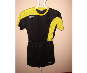 Copa futball mezgarnitúra fekete/c.sárga 36 db