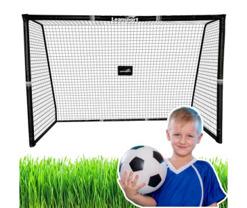 Hordozható focikapu gyerekeknek fém 300×200×120cm