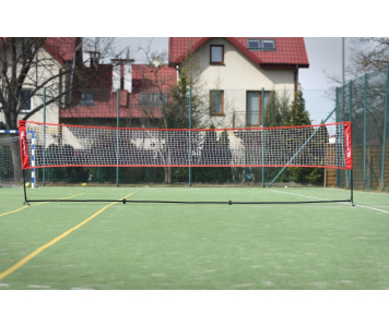 Elite Pro kül-beltéri lábtenisz vagy röplabda szett 6mx1.5 m