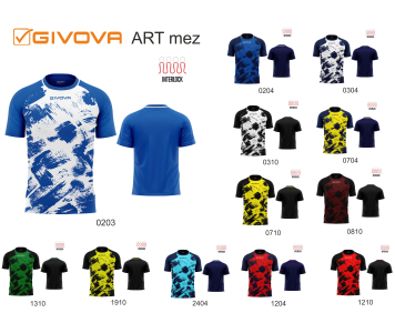 Givova Art mez 12 színben
