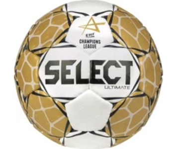 Select Ultimate Bajnokok Ligája V23 meccs Kézilabda fehér/arany