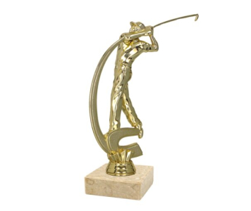 Golf sportfigura, 15 cm