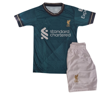 2024-es Liverpool szurkolói hazai gyerek mezgarnitúra SZOBOSZLAI felirattal