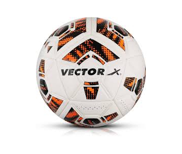 Futball labda VECTOR X SYNERGY narancs-feket