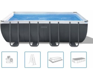 INTEX Ultra XTR Rectangular Frame Medence szett, 549 x 274 x 132 cm 26356NP