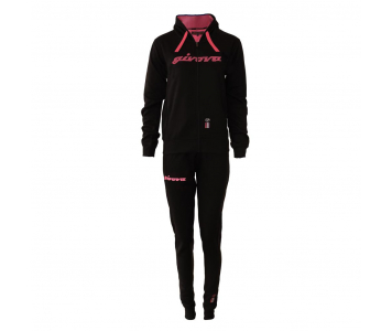 Givova Donna II. női melegítőszett, fekete - fuxia