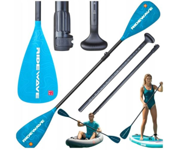 SUP és KAJAK evező RIDEWAVE 2in1 DUPLA
