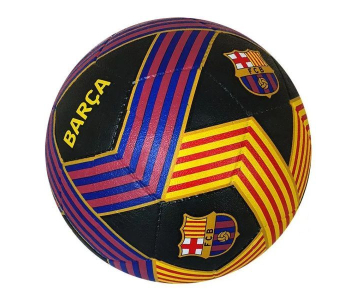 FC Barcelona: Blaugrana/Catalunya focilabda - fekete, 5-ös méret, betonra
