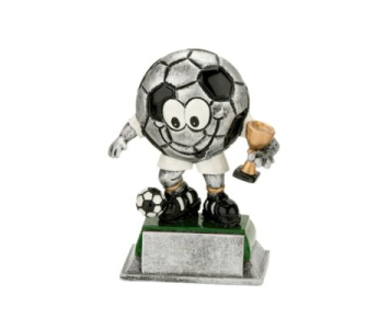 Labdarúgó trófea (12 cm)