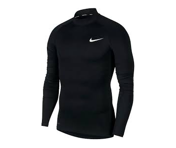 Nike M NP TOP LS TIGHT MOCK hosszú ujjú technikai mez 