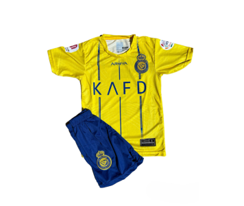 Al Nassr 2023/24 Ronaldo gyermek mezgarnitúra ÚJ