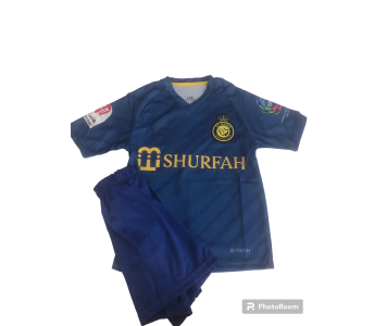 Al Nassr Ronaldo 2023-as váltó gyermek mezgarnitúra 