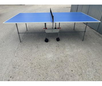 Classic beltéri hazai gyártású  kerekes pingpong asztal 18 mm lapvastagsággal