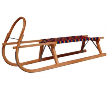      POLKA, Fa szánkó, kapaszkodóval, 105 cm SZUPER AKCIÓ