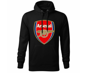 Arsenal férfi szurkolói pamut kapucnis pulóver