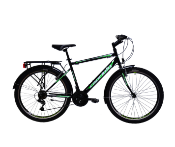 Capriolo Passion Man 26" férfi MTB kerékpár 19" Fekete-Fehér-Zöld