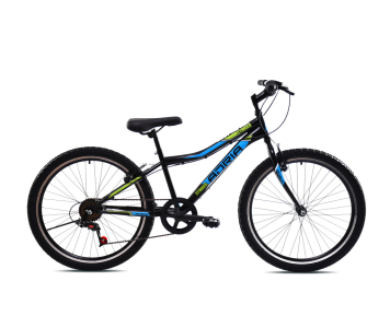 Adria Stinger 24" gyerek kerékpár Fekete-Kék