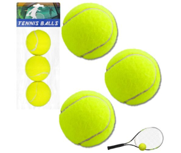 Klasszikus  teniszlabda szett sárga 3 db.