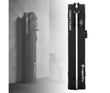 Edzőkeret inSPORTline Vektor, kijelző, vákuum ellenállás rendszer, kesztyű, számos edzésvariáció