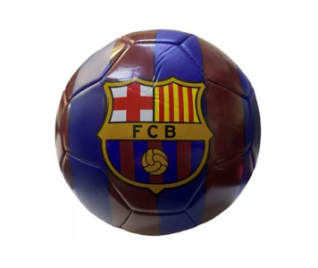 FC Barcelona: Címer mintás focilabda - matt, 5-ös méret