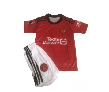 Manchester United 2022/23 gyermek mezgarnitúra Rashford felirattal 
