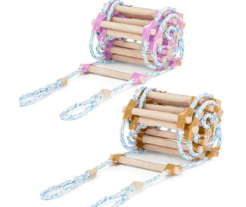 Kötéllétra, 3m, sárga/rózsaszín HIGHER