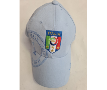 Italia 2024 EB szurkolói baseball sapka állítható méretben hímzéses