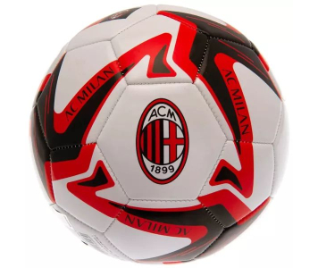AC Milan: Címerrel díszített focilabda - matt, 5-ös méret