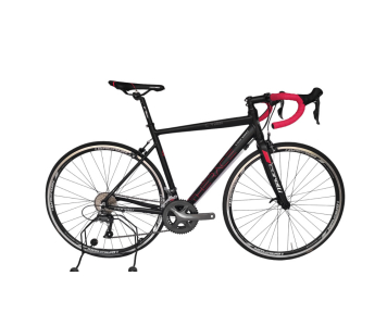 Corelli The Race CR 2000 könnyűvázas országúti kerékpár 52 cm Fekete-Piros