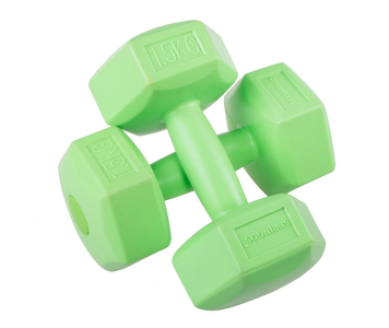 Springos hatszögű gumi kézisúlyzó szett 2x1,5kg