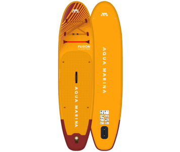 Aqua Marina Fusion  2024 10'10" sárga SUP deszka BT-23FUP