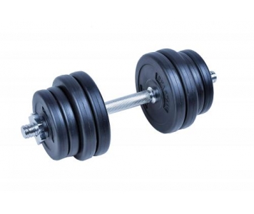 Cementes súlyzó 10 kg rúddal