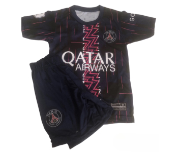 1=2 PSG 2023/24 MBAPPÉ gyermek mezgarnitúra - 110cm és 165cm,  AJÁNDÉK EB SÁLLAL!