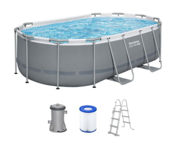 BESTWAY Steel Pro Max Fémvázas medence szett, 427 x 250 x 100 cm 56620