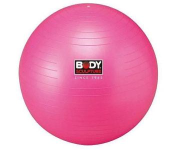 Body Sculpture prémium minőségű, robbanásbiztos gimnasztikai labda, rózsaszín, 65 cm, BB-001TPK-22N