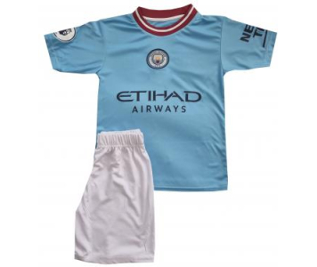 Manchester City hazai 2022/23 mezgarnitúra De Bruyne felirattal 