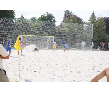 Strandfoci kapu alumínium sárga párban
