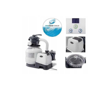 Vízforgató, homokszűrős INTEX 26648 - Új Hydro Aeration Technology